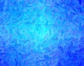 Nice abstract illustration of blue Oil painting. Useful background for your needs.