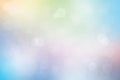 Nice abstract light pastel soft color style bokeh background. Sp