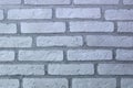 Nice aged blue brick wall texture for design purposes Royalty Free Stock Photo