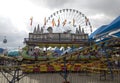 Nice Amusement rides at Dallas Fair Park Royalty Free Stock Photo