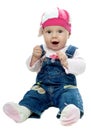 Nice baby girl Royalty Free Stock Photo