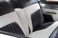 Nice back seats in car Royalty Free Stock Photo