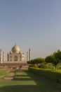Nice Back view of Taj Mahal in India Royalty Free Stock Photo