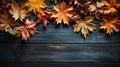 Nice background for autumn and fall concept.