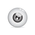 Nice black eye ball vector