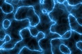 design blue fluent fluorescent magical waves computer art background or texture illustration