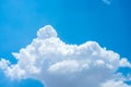 Nice blue sky and big cloud at day time Royalty Free Stock Photo