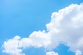 Nice blue sky and big cloud at day time Royalty Free Stock Photo
