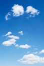 Nice blue sky and cloud Royalty Free Stock Photo