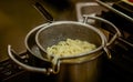 Nice boiled pasta Royalty Free Stock Photo