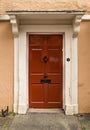 Nice British door Royalty Free Stock Photo