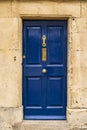 Nice British door Royalty Free Stock Photo