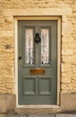 Nice British door Royalty Free Stock Photo