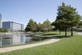 Nice buildings and landscapes design in Hall Park