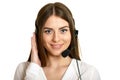 Nice call operator Royalty Free Stock Photo