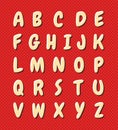 Nice cartoon alphabet