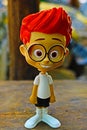 Beautiful Cartoon character of school boy toy image