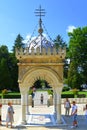 Nice Cathedral of Curtea de Arges early 16th century Royalty Free Stock Photo