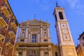 Nice Cathedral in France Royalty Free Stock Photo