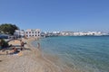 Nice Chora Beach. Architecture Landscapes Travels Cruises.