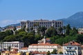 Nice city architecture aerial view, South of France