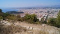 Nice city view from Mont Boron mountain. Nice, France Royalty Free Stock Photo