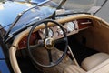 Classic car interior Royalty Free Stock Photo