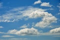 Nice cloud in blue sky Royalty Free Stock Photo
