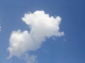 Nice cloud in blue sky