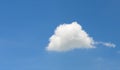 Nice cloud in blue sky Royalty Free Stock Photo