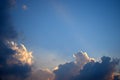 Nice cloud in blue sky Royalty Free Stock Photo
