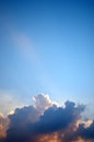Nice cloud in blue sky Royalty Free Stock Photo