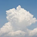 Nice cloud in a blue sky Royalty Free Stock Photo