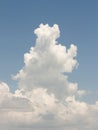 Nice cloud in a blue sky Royalty Free Stock Photo