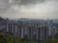 Nice cloud computing view in Hong Kong Shing Mun country park Hike hiking Royalty Free Stock Photo