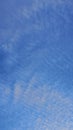 nice cloud pattern on a blue sky Royalty Free Stock Photo