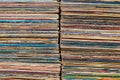 Nice color full LP`s Royalty Free Stock Photo
