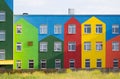 Nice colorful house a kindergarten for children