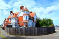 Nice corner house Walmer street Kent Great Britain Royalty Free Stock Photo