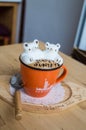 Nice 3D latte art