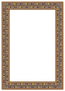 Nice decorated frame for any purpose Royalty Free Stock Photo