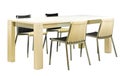 Nice design of the dining table set Royalty Free Stock Photo