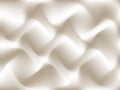 Nice editable white color wavy abstract background milk style