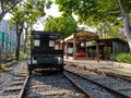 nice for family walks in museum history Old trail transportation in hongkong tai po New Territories Royalty Free Stock Photo