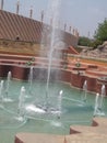 A nice fountain in ramoji film city.
