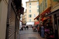 Townhouses in the old town of Nice