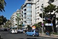 Nice, France - april 19 2016 : Promenade des Anglais Royalty Free Stock Photo