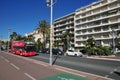 Nice, France - april 19 2016 : Promenade des Anglais Royalty Free Stock Photo