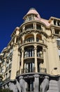 Nice, France - april 19 2016 e Promenade des Anglais Royalty Free Stock Photo