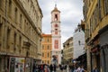 The Clock Tower and Palais Rusca in Nice, France